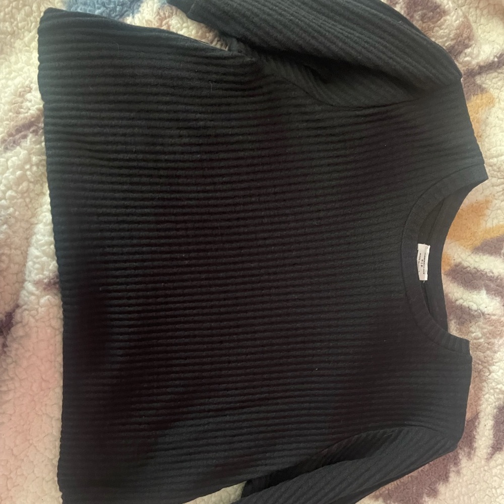 Ribbed cotton on t shirt